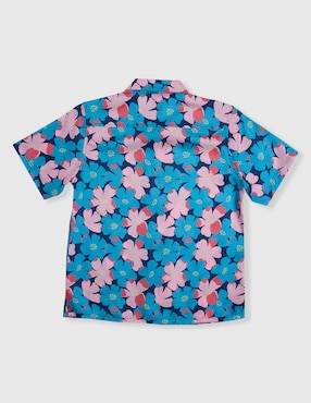 Camisa casual Boardies de algodón manga corta para niño