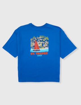 Playera El Pulpo manga corta para niño