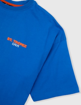 Playera El Pulpo manga corta para niño