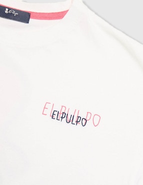 Playera El Pulpo manga corta para niño