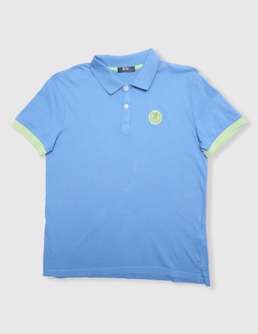 Playera tipo polo El Pulpo de algodón para niño