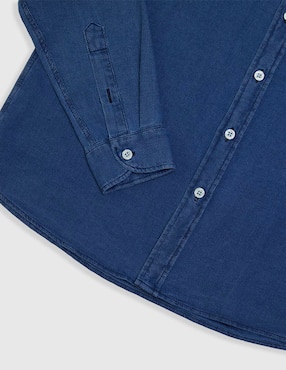 Camisa casual El Pulpo de algodón manga larga para niño