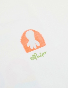 Playera El Pulpo manga corta para niño