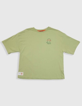 Playera El Pulpo manga corta para niño