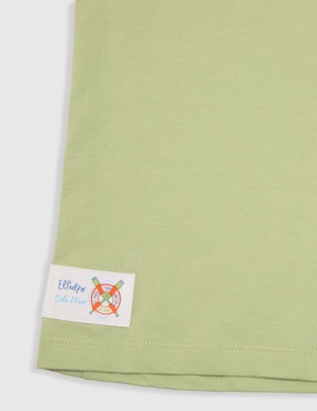 Playera El Pulpo manga corta para niño