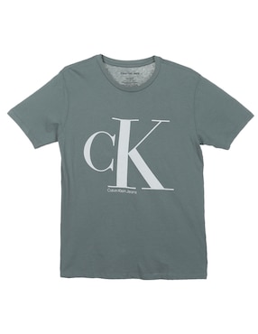 Playera Calvin Klein Jeans Manga Corta Para Niño