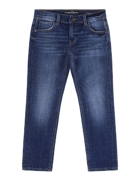 Jeans skinny Guess L3YA00D52Z0-GOKW lavado medio para niño