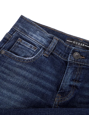 Jeans skinny Guess L3YA00D52Z0-GOKW lavado medio para niño