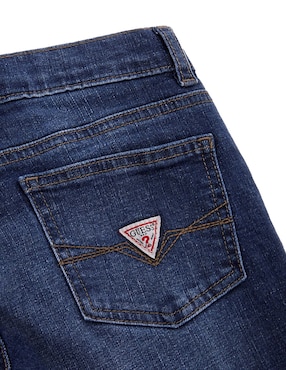 Jeans skinny Guess L3YA00D52Z0-GOKW lavado medio para niño