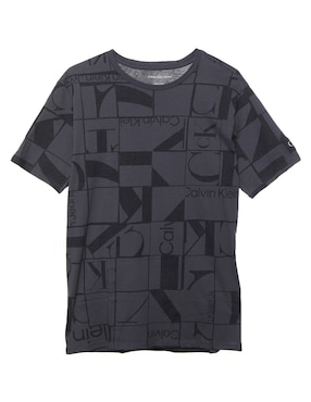 Playera Calvin Klein Manga Corta Para Niño