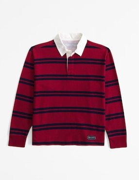 Playera Tipo Polo Abercrombie & Fitch De Algodón Para Niño