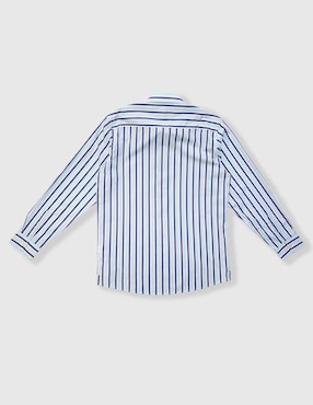 Camisa casual El Pulpo manga larga para niño