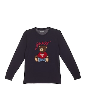 Playera GUESS Manga Larga Para Niño