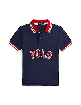 Playera Polo Ralph Lauren De Algodón Para Niño