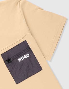 Playera Hugo manga corta para niño