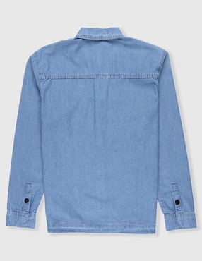 Camisa casual Hugo de algodón manga larga para niño