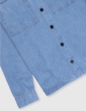 Camisa casual Hugo de algodón manga larga para niño