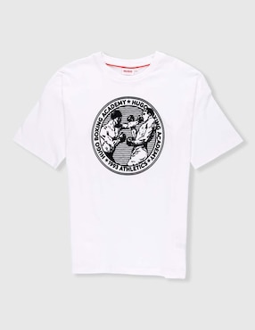 Playera Hugo manga corta para niño