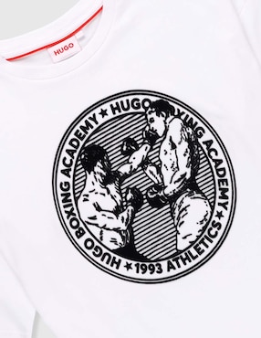 Playera Hugo manga corta para niño