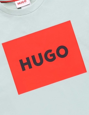 Playera Hugo manga corta para niño