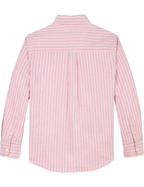 Camisa casual Tommy Hilfiger de algodón manga larga para niño