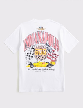 Playera Abercrombie & Fitch manga corta para niño
