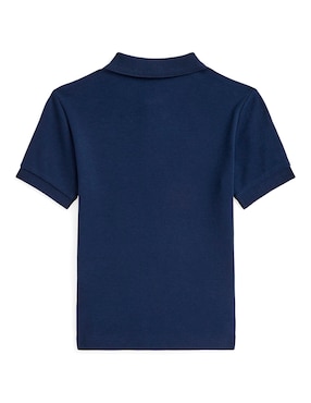 Playera Polo de algodón para niño
