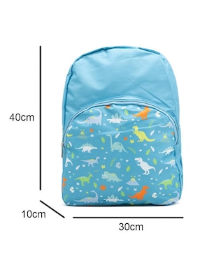 Set mochila para viaje Dinoszone Unica Trendy para niño