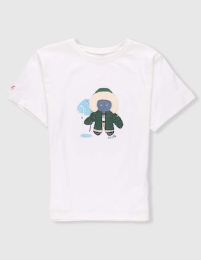 Playera El Pulpo manga corta para niño