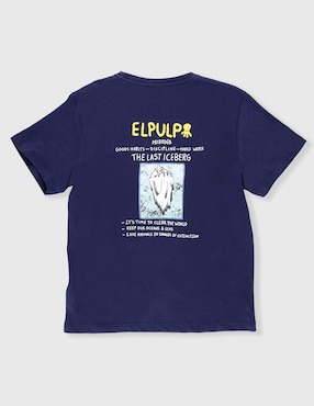 Playera El Pulpo manga corta para niño
