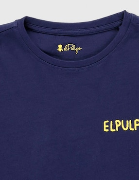 Playera El Pulpo manga corta para niño