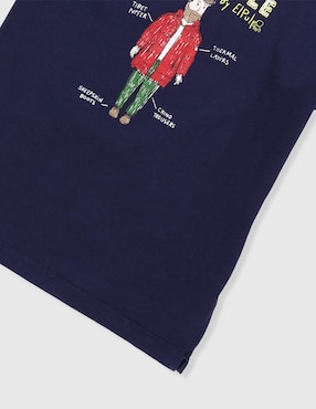 Playera El Pulpo manga corta para niño