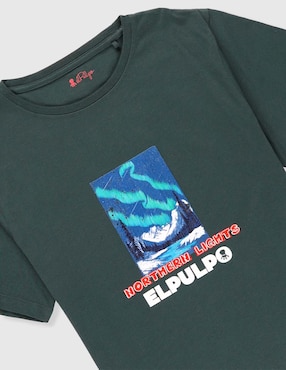 Playera El Pulpo manga corta para niño
