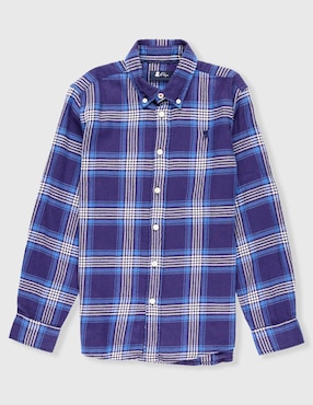 Camisa casual El Pulpo de algodón manga larga para niño