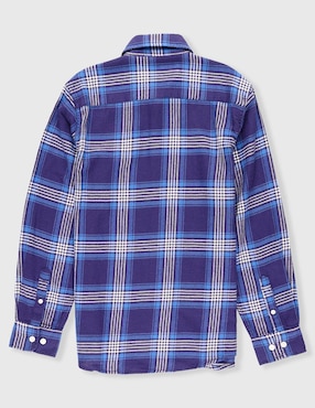 Camisa casual El Pulpo de algodón manga larga para niño