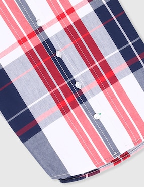 Camisa casual Tommy Hilfiger de algodón manga larga para niño