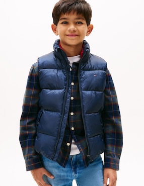 Chaleco Tommy Hilfiger capitonado para niño
