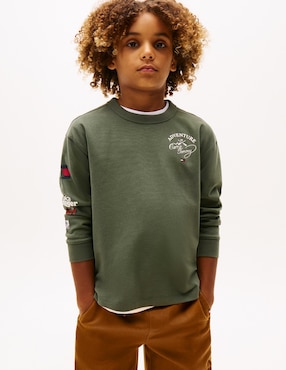 Playera Tommy Hilfiger manga corta para niño