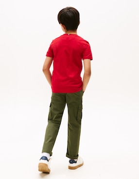 Playera Tommy Hilfiger manga corta para niño