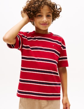 Playera Tommy Hilfiger manga corta para niño