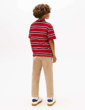 Playera Tommy Hilfiger manga corta para niño