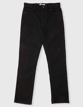 Jeans straight Ck lavado obscuro para niño