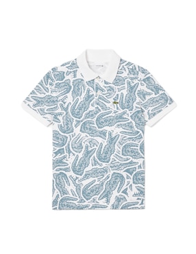 Playera tipo polo Lacoste de algodón unisex