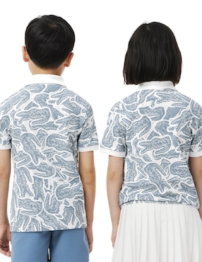 Playera tipo polo Lacoste de algodón unisex