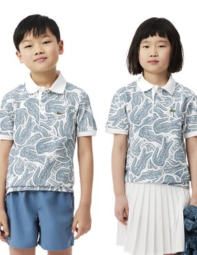 Playera tipo polo Lacoste de algodón unisex