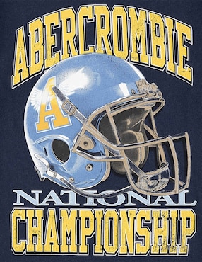 Playera Abercrombie & Fitch manga corta para niño