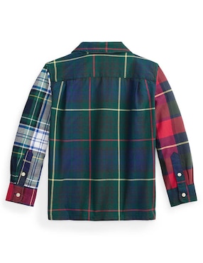 Camisa casual Polo Ralph Lauren de algodón manga larga para niño