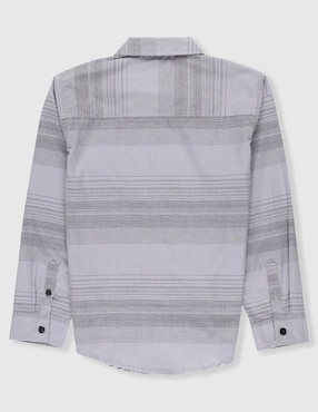 Camisa casual Calvin Klein Jeans de algodón manga larga para niño