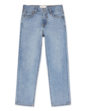 Jeans straight Abercrombie & Fitch 93AF84-MGM lavado claro para niño