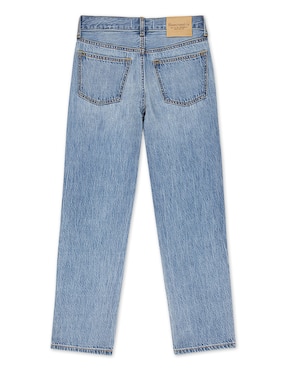 Jeans straight Abercrombie & Fitch 93AF84-MGM lavado claro para niño